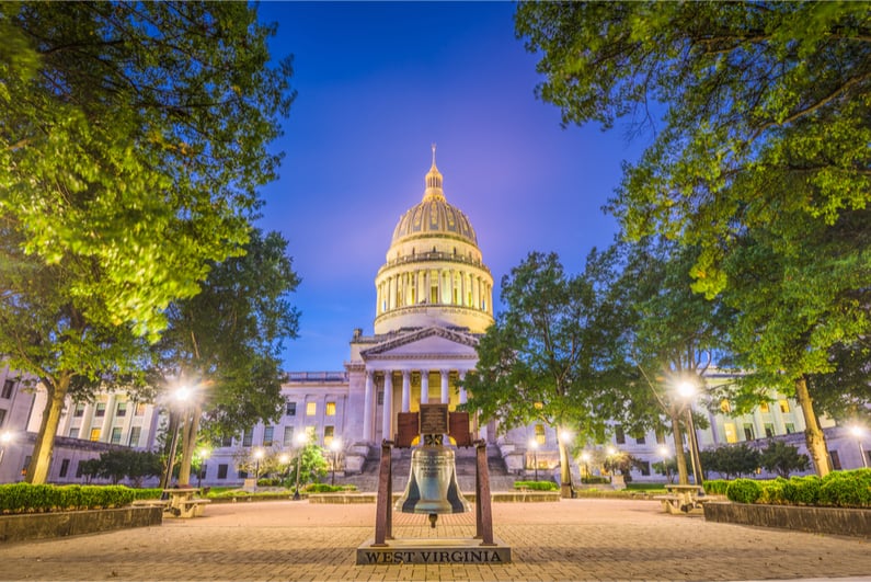 West Virginia State Capitol in Charleston