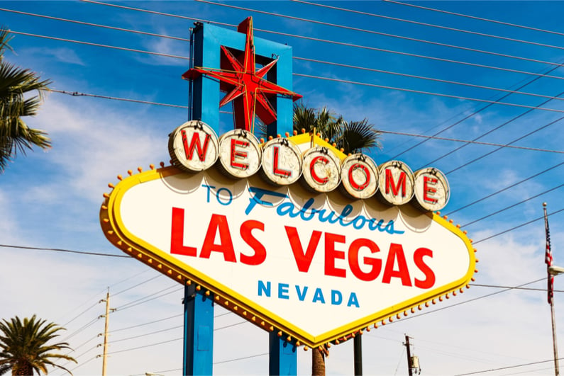 The Welcome to Fabulous Las Vegas sign