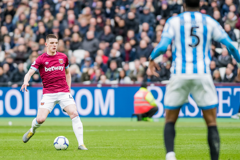 Declan Rice of West Ham United